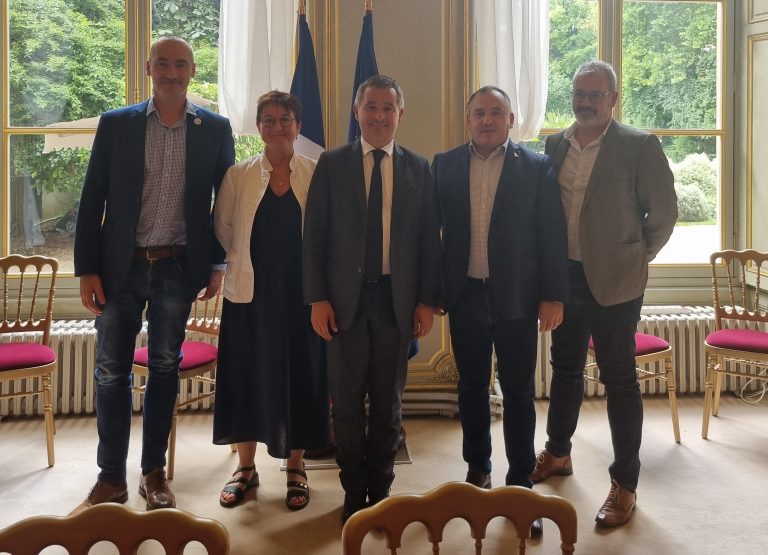 Rencontre avec Gérald Darmanin